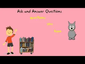 Ask And Answer Questions RL Kindergarten activity
