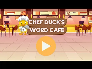 Chef Duck's Word Cafe activity