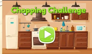 Chopping Challenge Thirds activity