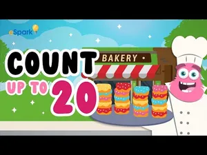 Counting 1-20 at the Bakery activity