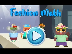 Fashion Math Equivalent Fractions activity
