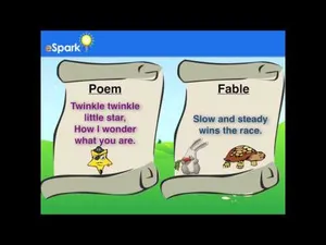Intro to Poems and Fables activity