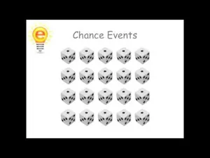Intro to Probability of a Chance Event activity