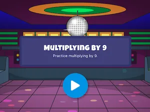 Multiplying by 9 activity