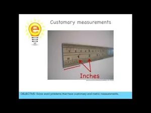 Problems With Customary & Metric Measurements activity