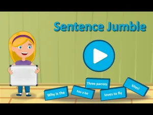 Sentence Jumble activity