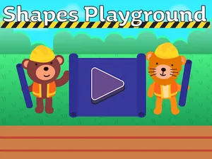 Shapes Playground 1st Grade activity
