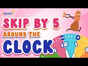 Skip Around the Clock activity