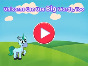 Unicorns Can Use Big Words, Too activity