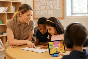 students using eSpark in Michigan.