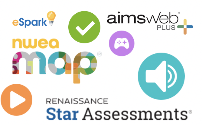 espark works with all of your benchmark assessment data, including aimsweb nwea map and star