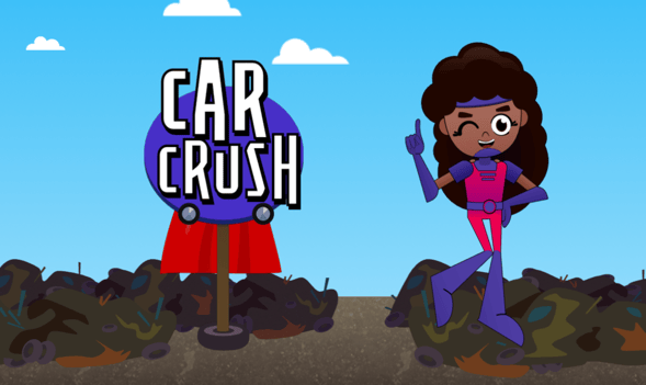 A game titled Car Crush