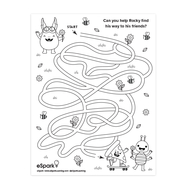eSpark-Sprin-Maze-Printable