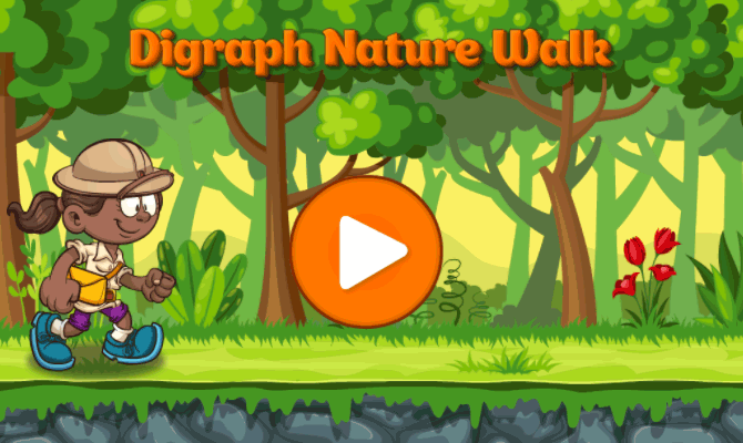 1.RF.3.a Digraph Nature Walk Game