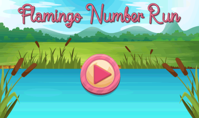 1.NBT.3 Flamingo Number Run Game