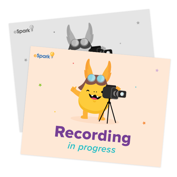 eSpark Freebies Recording in Progress Poster