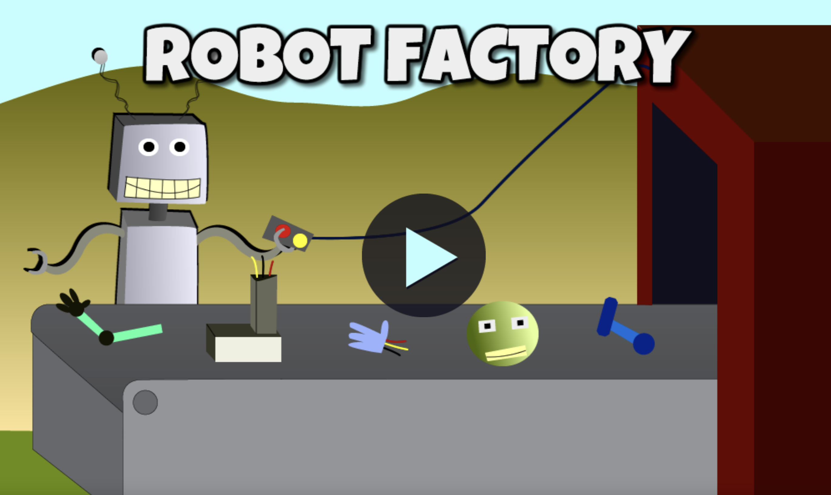 Robot Factory word problems game