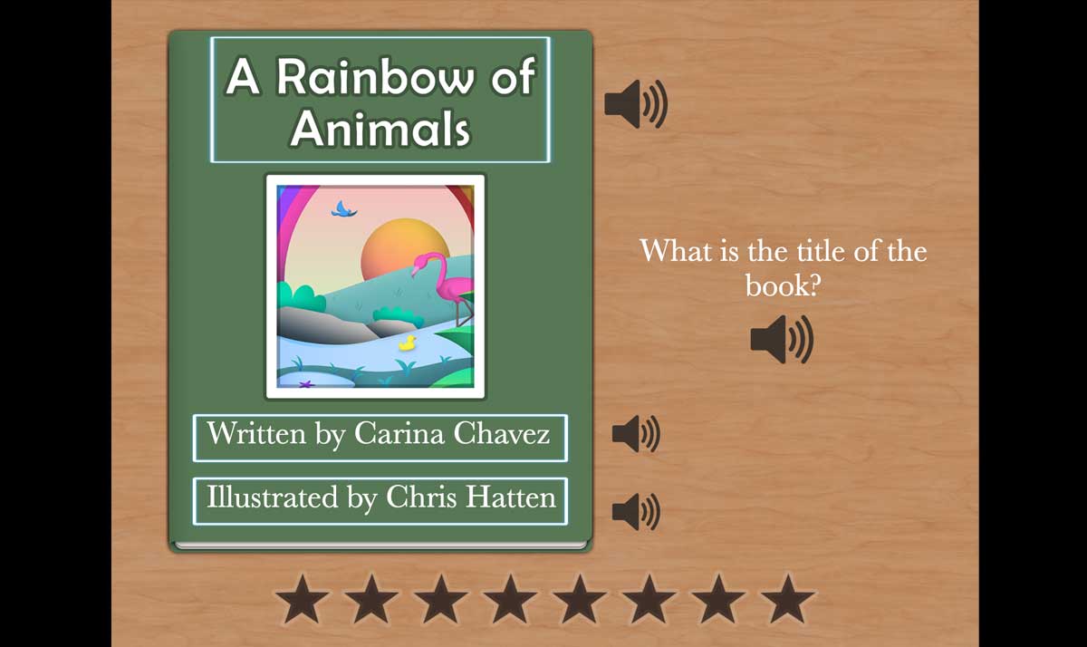 A Rainbow of Animals book cover