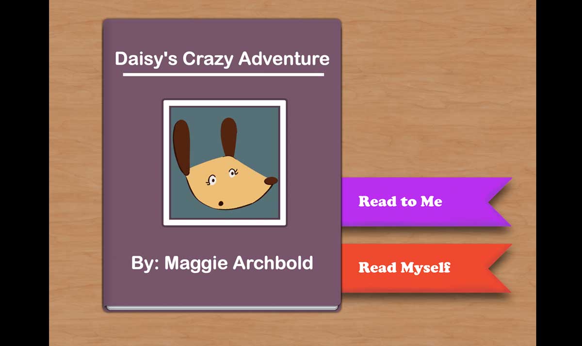 Daisy's Crazy Adventure read-a-long book