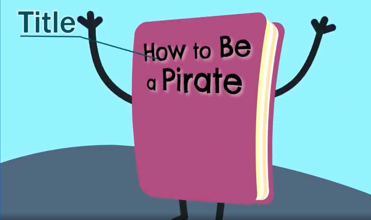 Title of a book - How to Be a Pirate