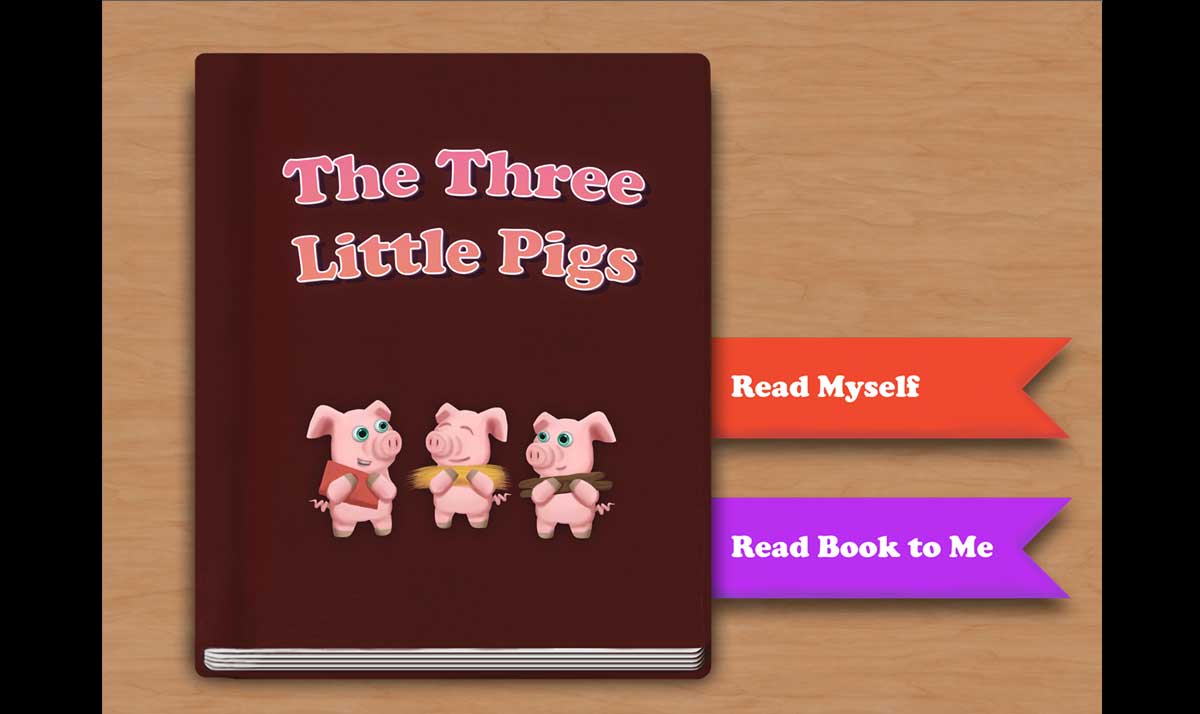 The Three Little Pigs read-a-long book