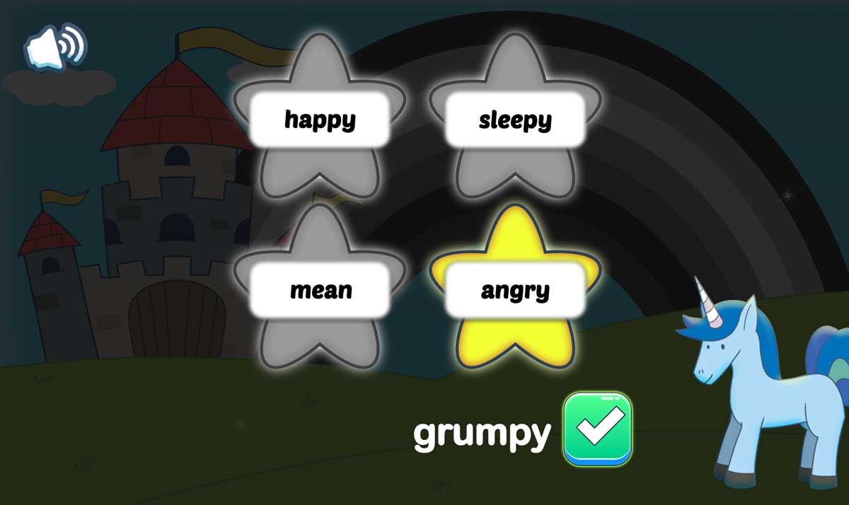 What word has a similar meaning to grumpy?